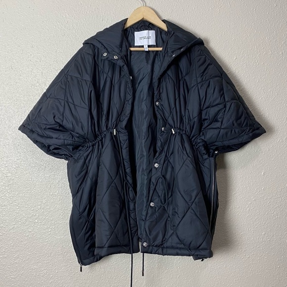 Derek Lam 10 Crosby Payton Quilted Poncho - Picture 5 of 12